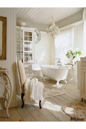 Salle de bain chinée